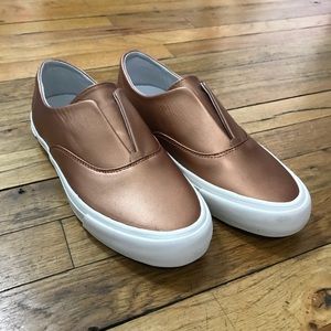 NWOB SeaVees rose gold leather sneakers in 8.5